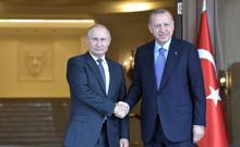 Kremlin, Putin-Erdoğan görüşmesine dair görselleri yayınladı