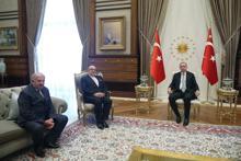 Erdoğan, TFF Başkanı Özdemir'i kabul etti