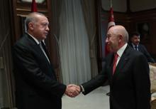 Erdoğan, TFF Başkanı Özdemir'i kabul etti