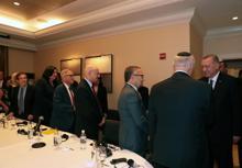 Cumhurbaşkanı Erdoğan ABD’de Yahudi kuruluş temsilcileriyle bir araya geldi