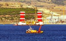 1915 Çanakkale Köprüsü ayakları, üçüncü bloklarla yükseldi