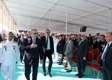 Erdoğan, TCG Kınalıada'nın hizmete giriş töreninde konuştu