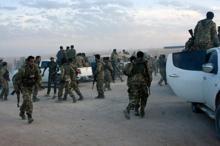 Milli Ordu askerleri, olası harekat için Türkiye'ye doğru yola çıktı