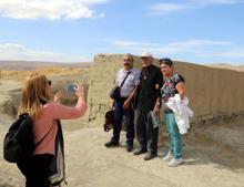 Urartuca bilen kale bekçisi 57 yıldır görevde
