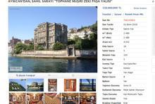 Türkiye'nin en pahalı yalısı, 550 milyon TL'ye alıcı bekliyor