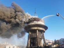 Ankara'da, Ali Kuşçu Gökbilim Merkezi'nde yangın