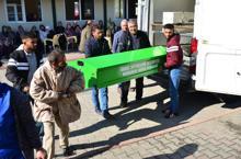 Kazada ölen küçük Erol'un cenazesinde aile dramı ortaya çıktı