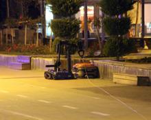 Yerli ve milli bomba imha robotu 'Ertuğrul' görev başında