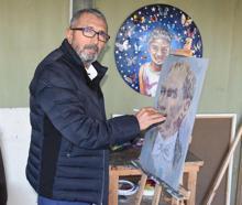 Atatürk heykelini yapan sanatçı konuştu: Anadolu'nun bütün renkleri var