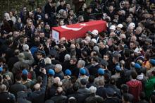 Şehit Üstçavuş Esma Çevik'e veda! Gözyaşları sel oldu...