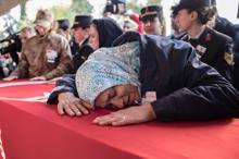 Şehit Üstçavuş Esma Çevik'e veda! Gözyaşları sel oldu...