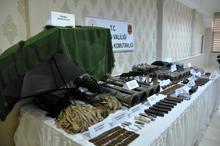 Mardin'de 4 PKK'lı teröristin etkisiz hale getirildiği operasyonda cephanelik ele geçirildi