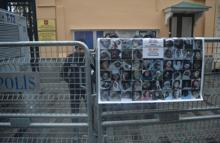 İstiklal Caddesi'nde İdlib protestosu