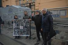 İstiklal Caddesi'nde İdlib protestosu