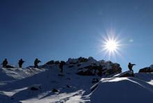 Tendürek Dağı'nda eksi 35 derecede vatan savunması