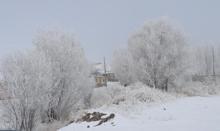 Çaldıran buz tuttu