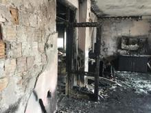 Korku dolu anlar! Alev alev yandı