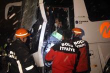 TEM'de zincirleme kaza: 1 ölü, 20 yaralı