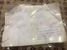 Depremzedelere giden yardımlardan çıkan çocuk notları ağlattı