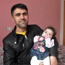 Hira bebek ilacına kavuştu