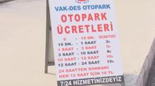 Otopark yetmiyor... Halkalı Marmaray İstasyonu çevresine park eden yüzlerce araç havadan fotoğraflandı
