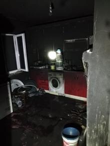 Yangında 2 torunuyla tuvalete sığındı... Bu acıya yürek dayanmaz