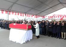 Cumhurbaşkanı Erdoğan Şehit Baysal'ın cenaze törenine katıldı