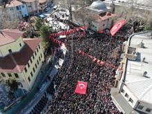 Şehit Uzman Onbaşı Gülaştı'ya yeğeninden asker selamı ile veda