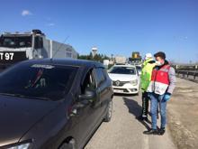 Tuzla'da İstanbul'a giriş - çıkış denetimi... Kurallara uyanlar çoğunlukta