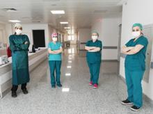 Kovid mücadelesinde hastalara, onların şefkatli elleri şifa dağıttı