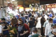 Bayram öncesi alışveriş yoğunluğu