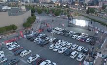 İstanbul’da arabalı açık hava sinema keyfi