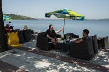 Yer: Avcılar sahili... Hepsi kaldırıldı