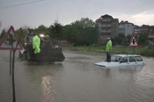 Yarım saat sürdü hayat felç oldu