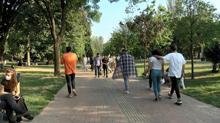 Maçka Parkı'nda yoğunluk
