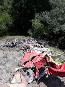 Ankara'da eğitim uçağı düştü