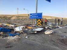 Konya'da feci kaza: Ölü ve yaralılar var