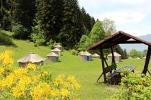 Oba kültürünün yaşatıldığı kamp alanına büyük ilgi