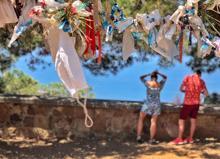 Büyükada'da tepki çeken görüntü