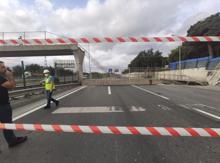 Eyüpsultan'da üst geçit çöktü