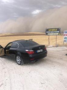 Ankara'da kum fırtınası