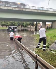 İstanbul'da yağmur ve dolu yağışı