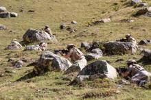 Komando timlerinden Karadeniz'de sıkı güvenlik