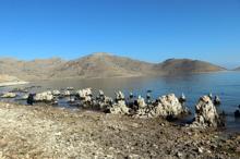 Van Gölü çekilince dünyanın en büyük mikrobiyalitleri gün yüzüne çıktı