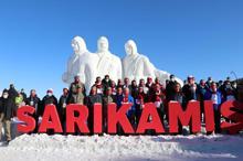 Sarıkamış şehitleri için eksi 14 derecede, koronavirüs tedbirli anma