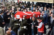 Şehit Uzman Çavuş Ahmet Akdal son yolculuğuna uğurlandı