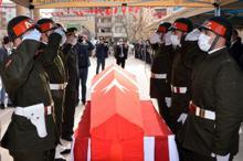 Şehit Uzman Çavuş Ahmet Akdal son yolculuğuna uğurlandı