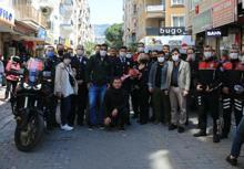 Polise 'kavga şakası' gerçek oldu