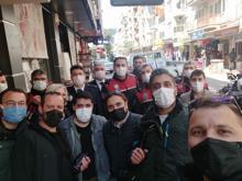 Polise 'kavga şakası' gerçek oldu