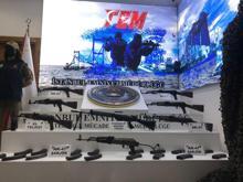 TKP/ML operasyonunda ele geçirilen silahlar emniyette sergilendi